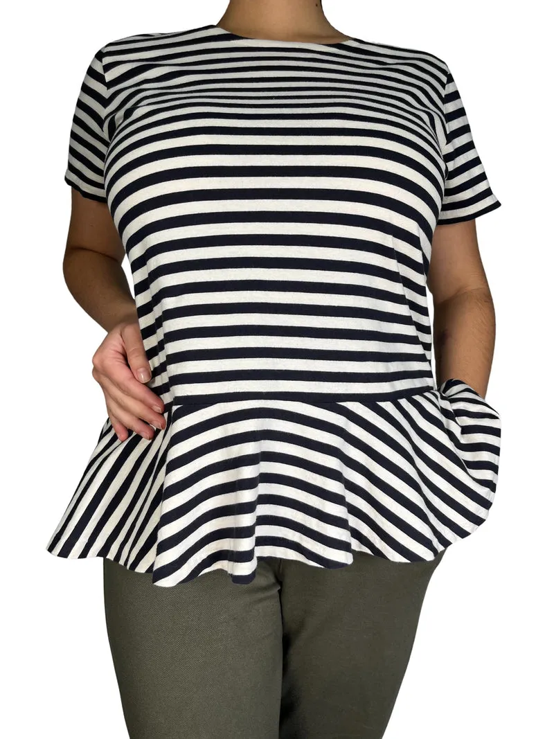 POLO RALPH LAUREN Polera Rayas PLUS SIZE