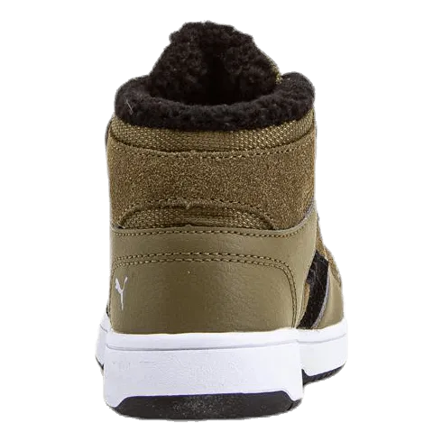 Puma Rebound Layup Fur SD V PS Green
