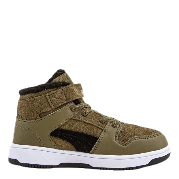 Puma Rebound Layup Fur SD V PS Green