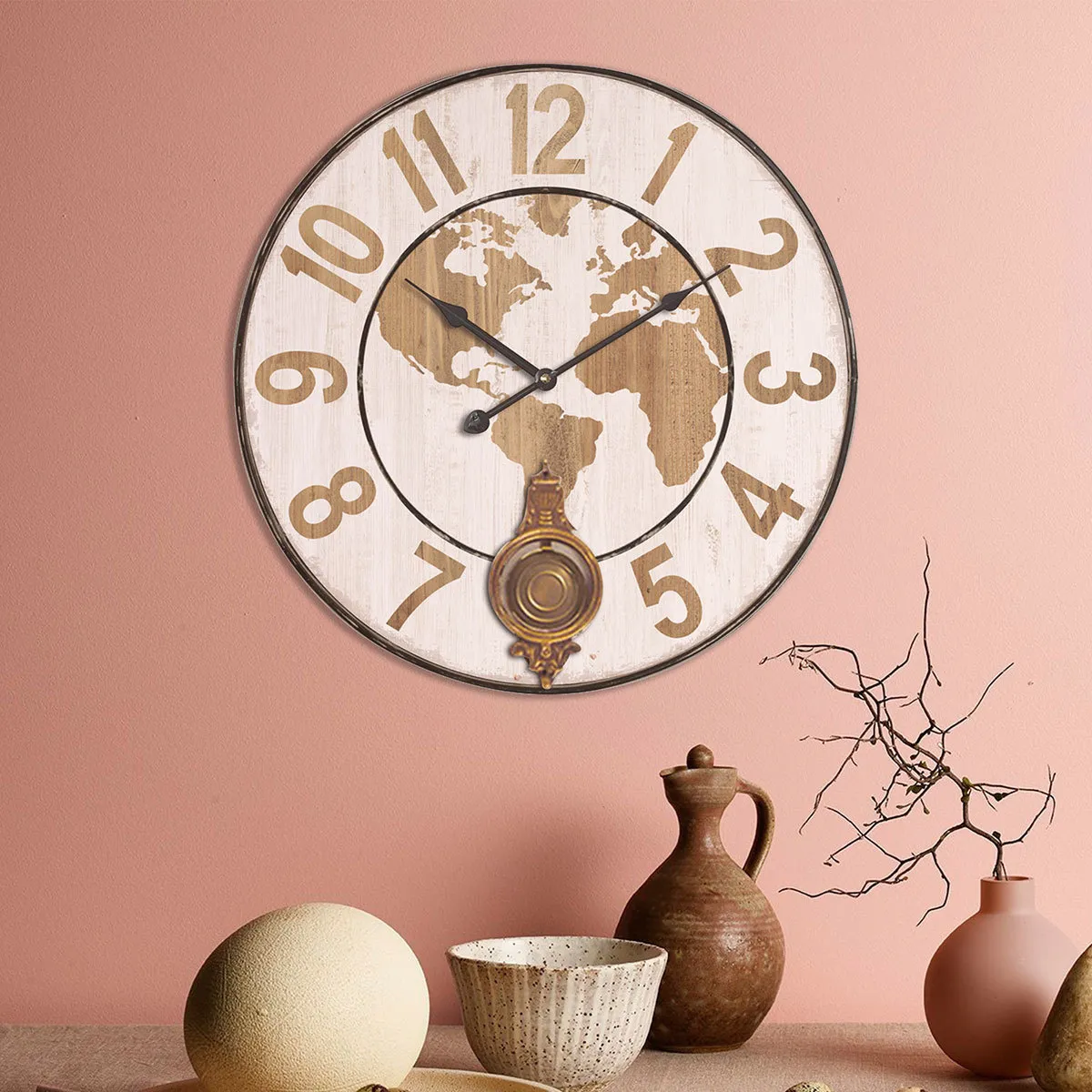 Reloj de Pared Mundo