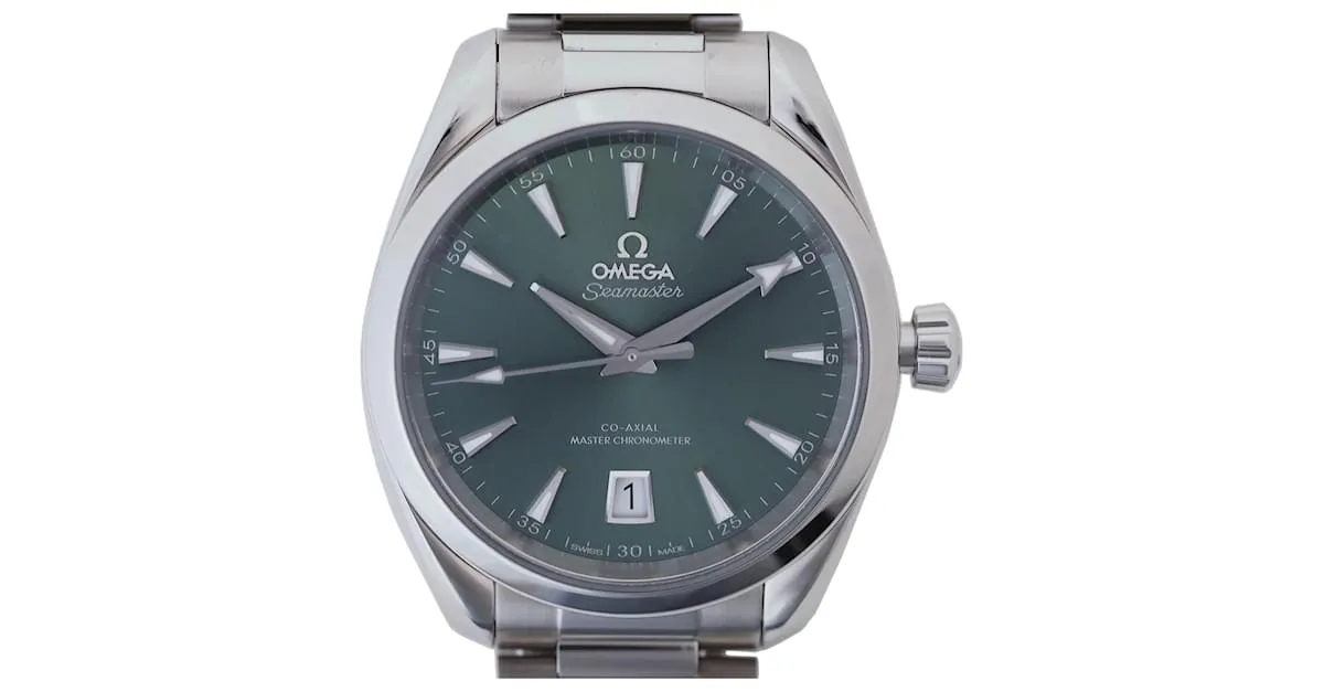 Reloj para hombre OMEGA Seamaster Aqua Terra 38MM Plata 