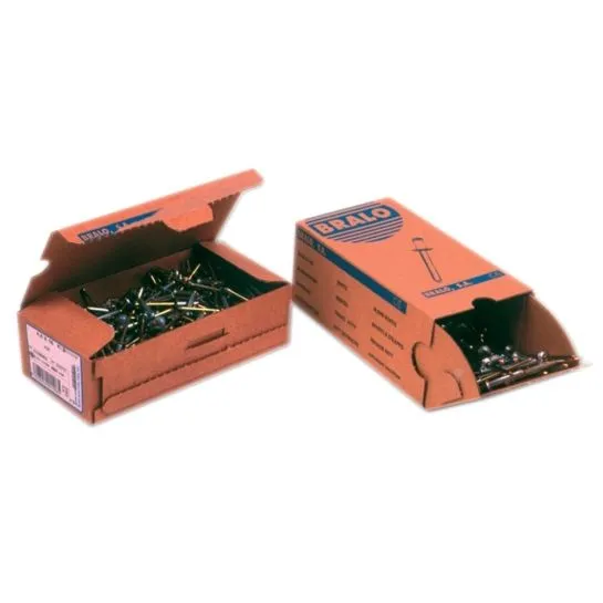 REMACHE FIJ ESTAND. 4X12MM ALU ALUM BRALO 500 PZ 1010004012
