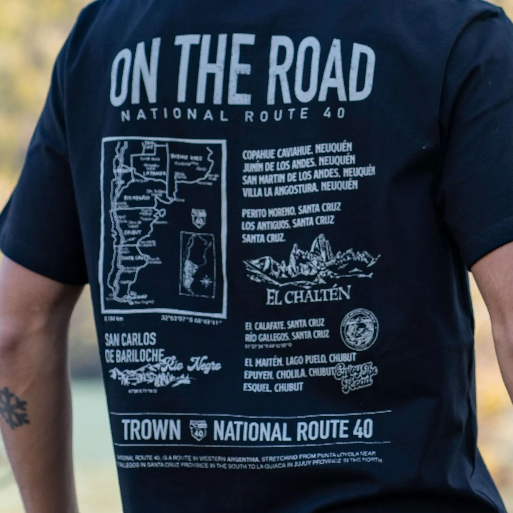 Remera On The Road