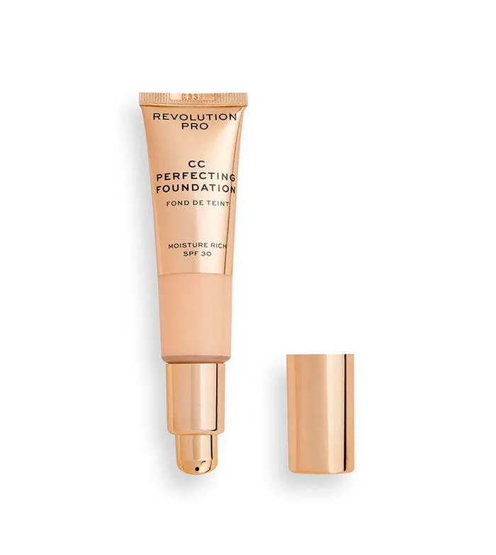 REVOLUTION PRO  CC CREAM PERFECTING FOUNDATION SPF 30  F0.2