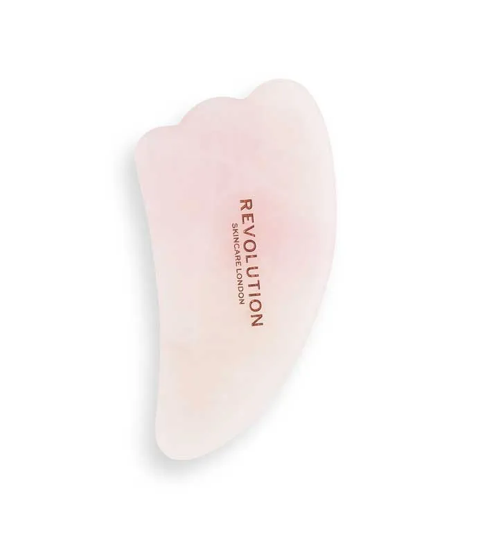 REVOLUTION SKINCARE  GUA SHA DE CUARZO ROSA