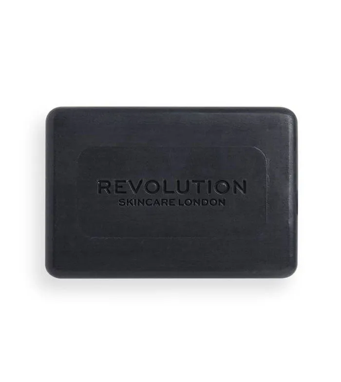 REVOLUTION SKINCARE  JABóN FACIAL SóLIDO CHARCOAL THERAPY