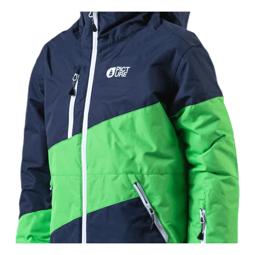 Ropa ecológica Picture Slope Jacket Blue/Green