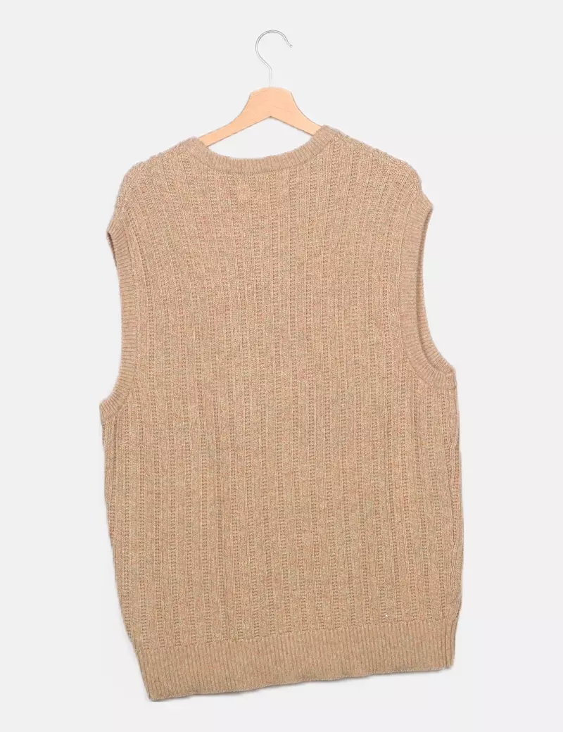 Samsoe samsoe Chaleco punto beige