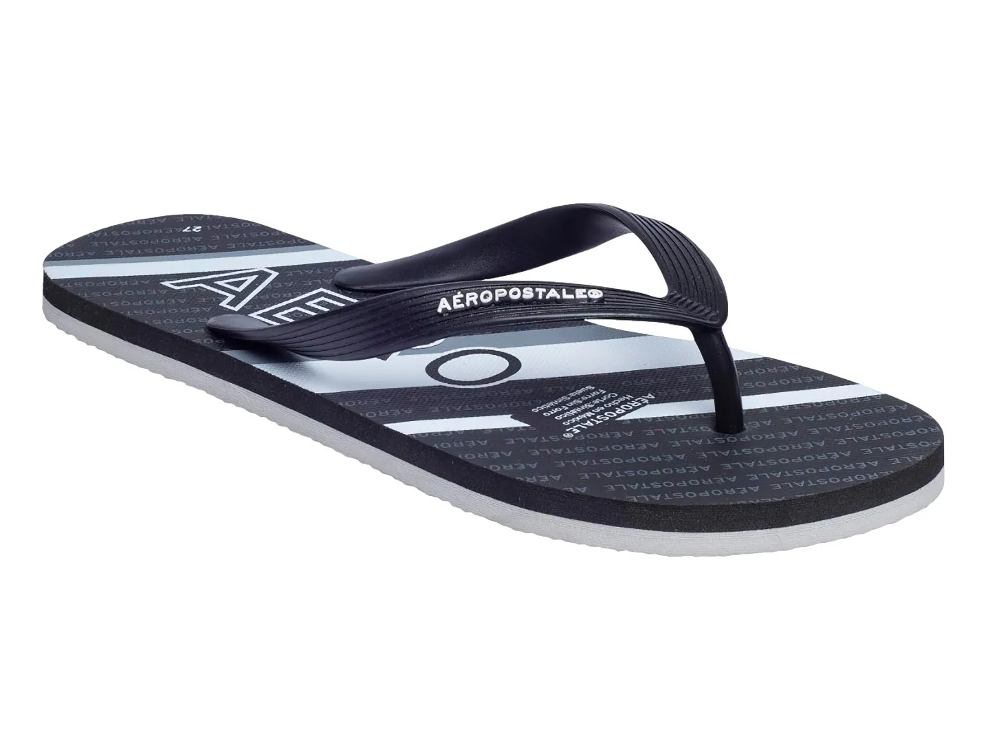 Sandalias Aeropostale S23206 Negro Para Hombres