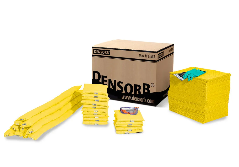 Set de repuesto DENSORB para caja de seguridad, versión Especial, capacidad de absorción 213 l