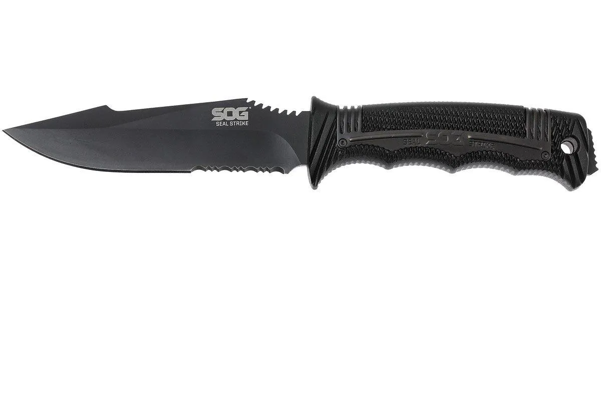 SOG SEAL STRIKE BLACK, DELUXE SHEATH SS1003CP