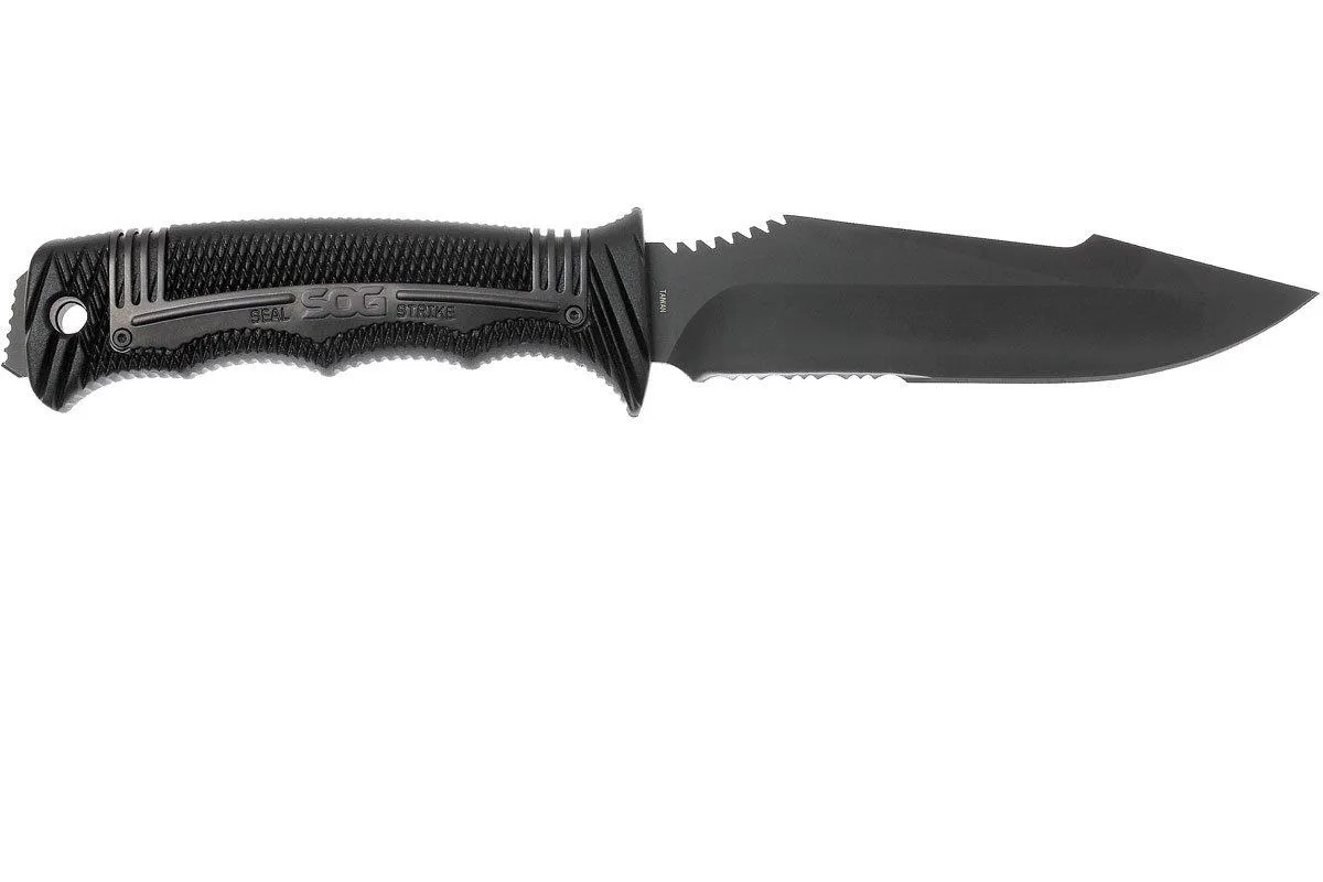 SOG SEAL STRIKE BLACK, DELUXE SHEATH SS1003CP