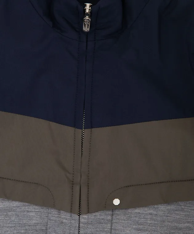 Stefano Ricci Children's jacket with contrasting inserts