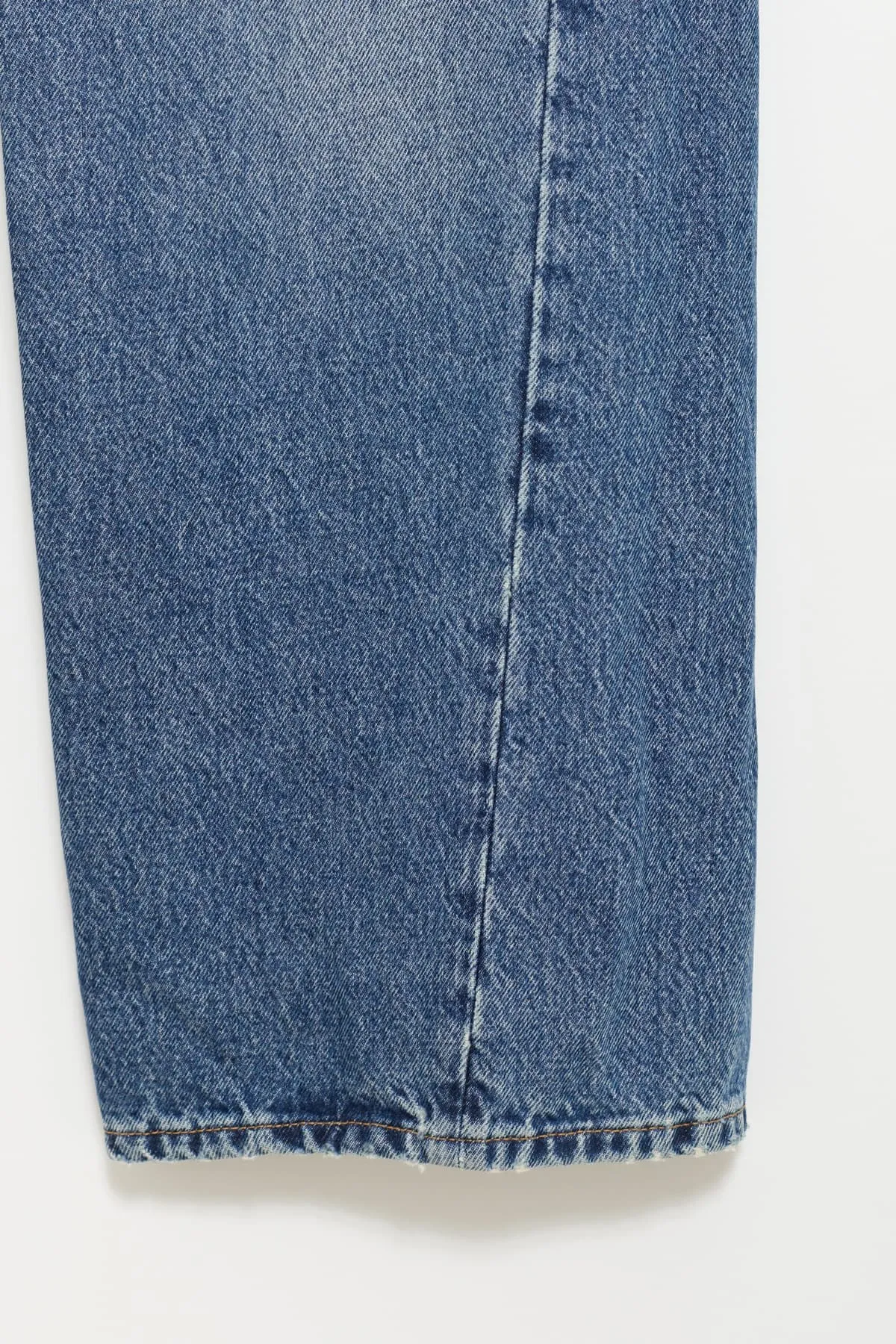 SUNFLOWER MID BLUE WIDE TWIST TROUSER