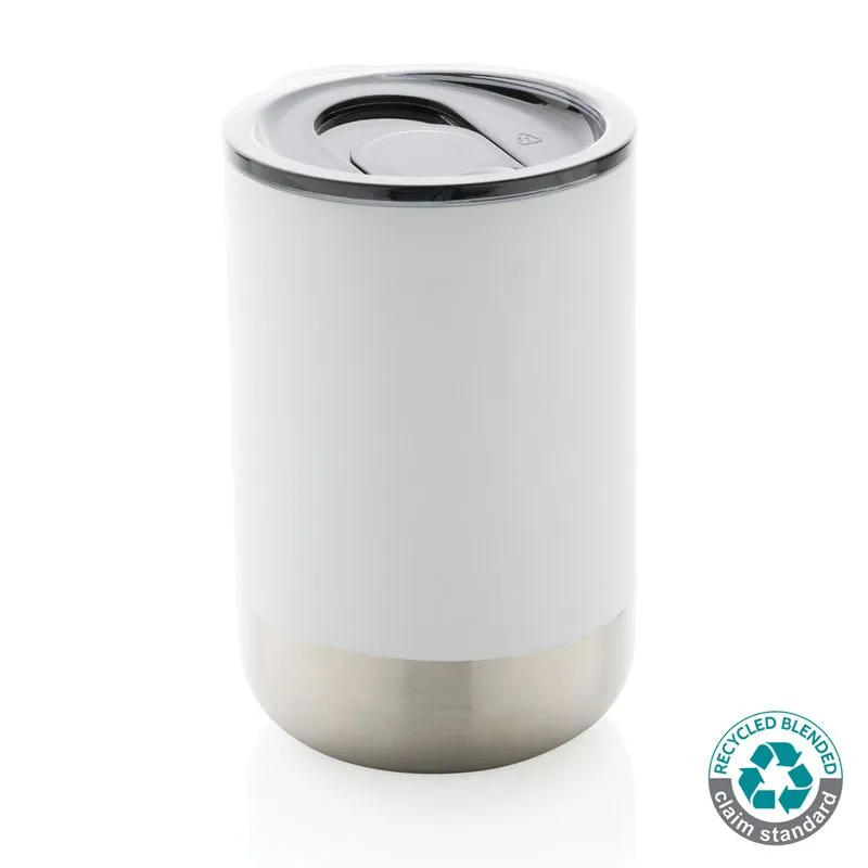 Taza promocional de acero inox reciclado 360 ml RCS