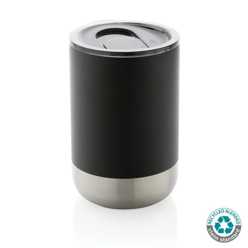 Taza promocional de acero inox reciclado 360 ml RCS