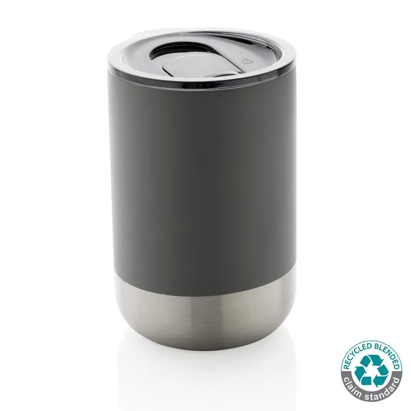 Taza promocional de acero inox reciclado 360 ml RCS