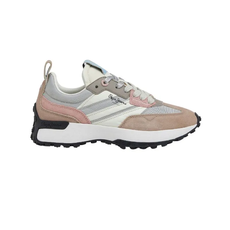 Tenis Pepe Jeans Mujer Lucky Print Gris