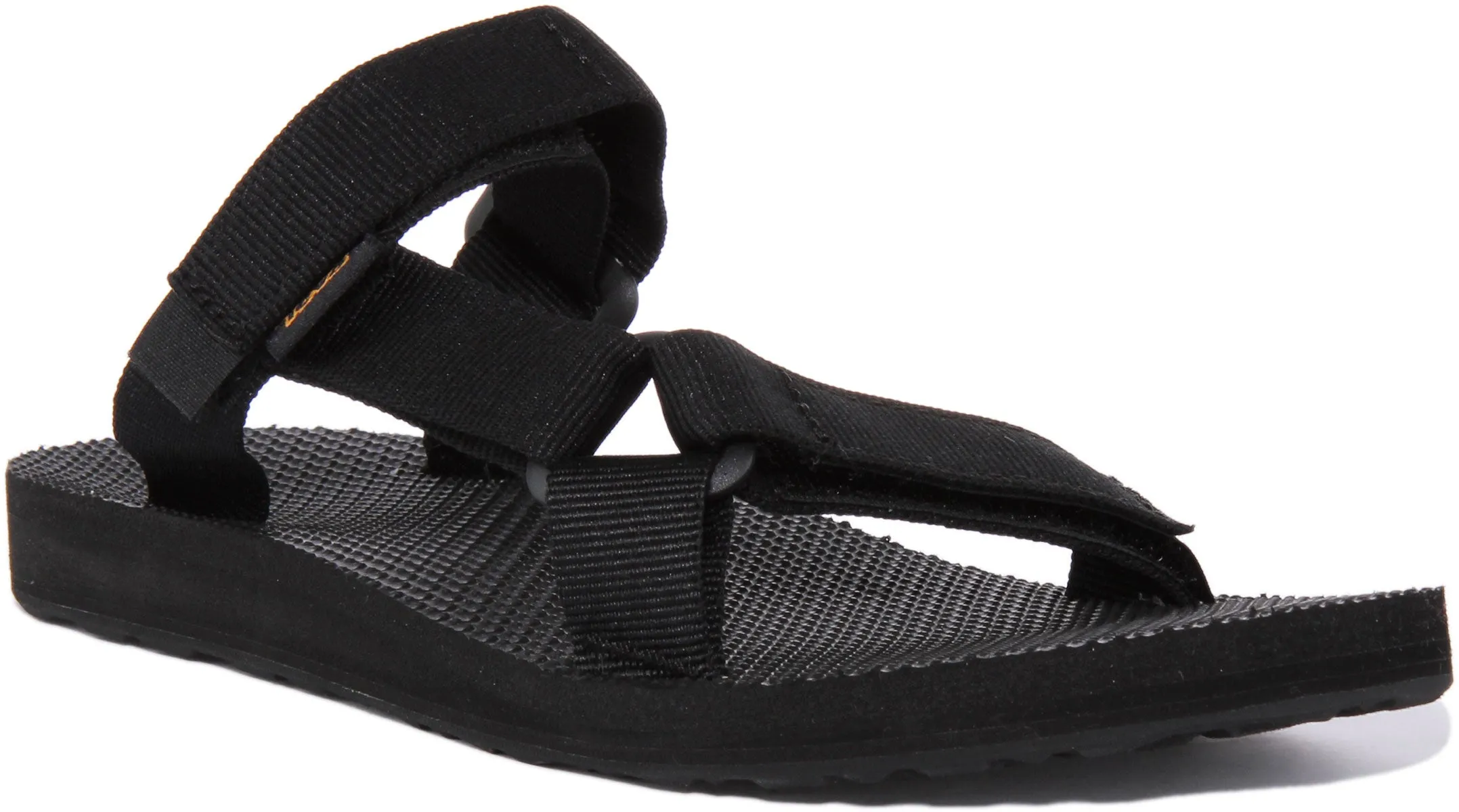 Teva Universal Slide Sandalia con correa de gancho y bucle para mujer en menta