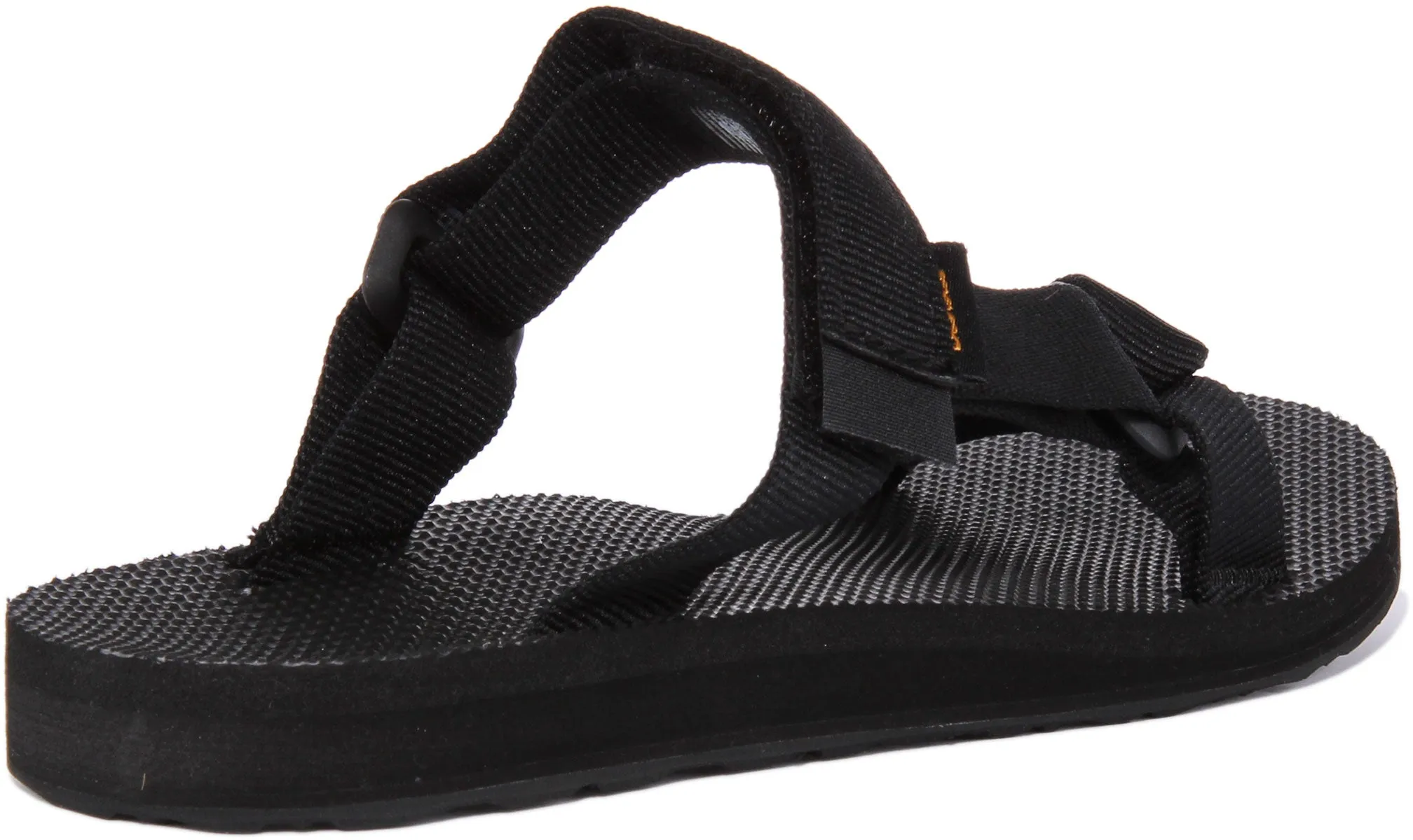 Teva Universal Slide Sandalia con correa de gancho y bucle para mujer en menta