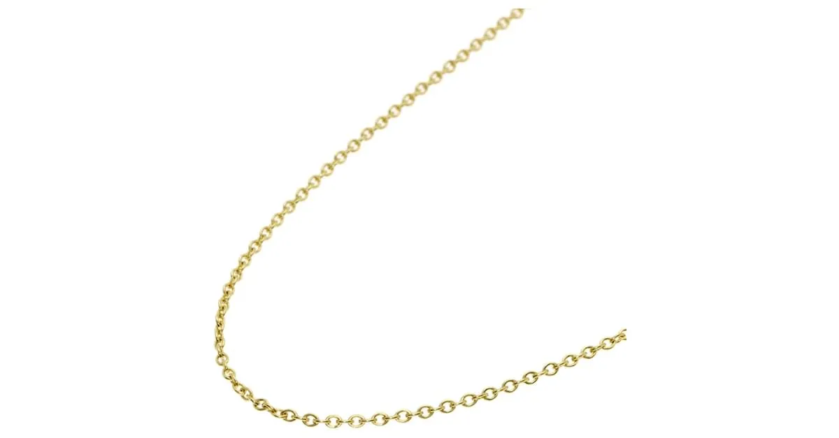 Tiffany & Co Collar de cadena de oro amarillo de 18K Tiffany 
