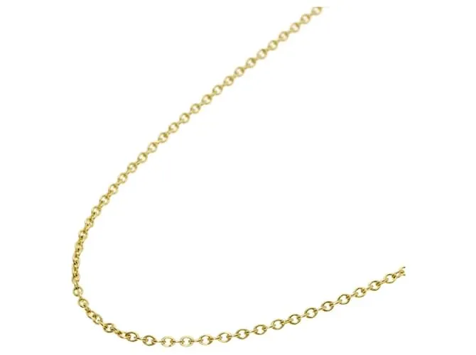 Tiffany & Co Collar de cadena de oro amarillo de 18K Tiffany 