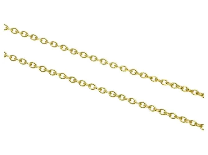 Tiffany & Co Collar de cadena de oro amarillo de 18K Tiffany 