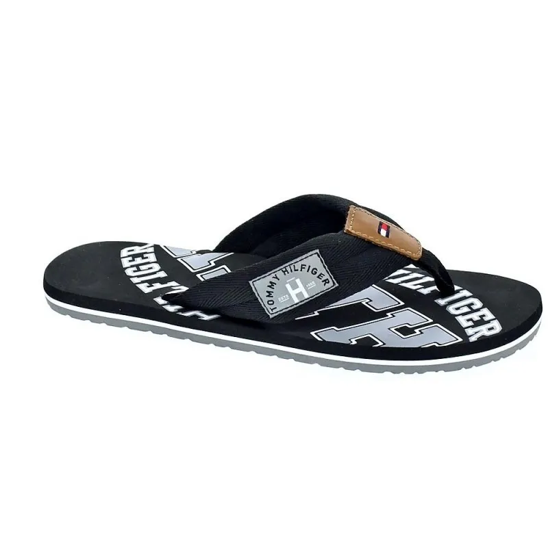 Tommy Hilfiger Chanclas Hombre FM01369 990 Negro