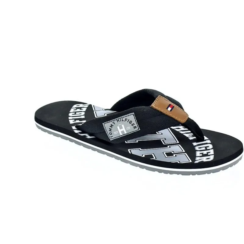 Tommy Hilfiger Chanclas Hombre FM01369 990 Negro