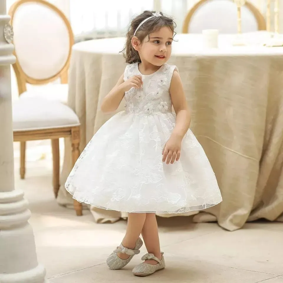 Vestido Bebe Niña Fiesta Bautizo
