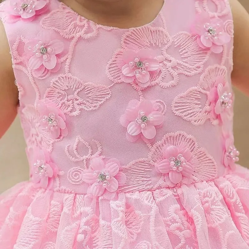 Vestido Bebe Niña Fiesta Bautizo