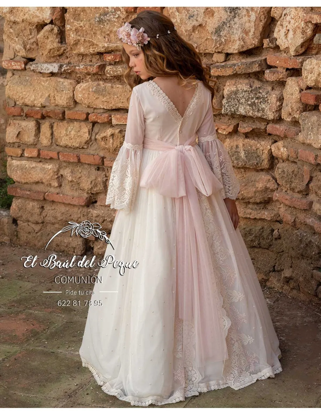 Vestido Comunión Manuela Macías 2024 Modelo Sophie
