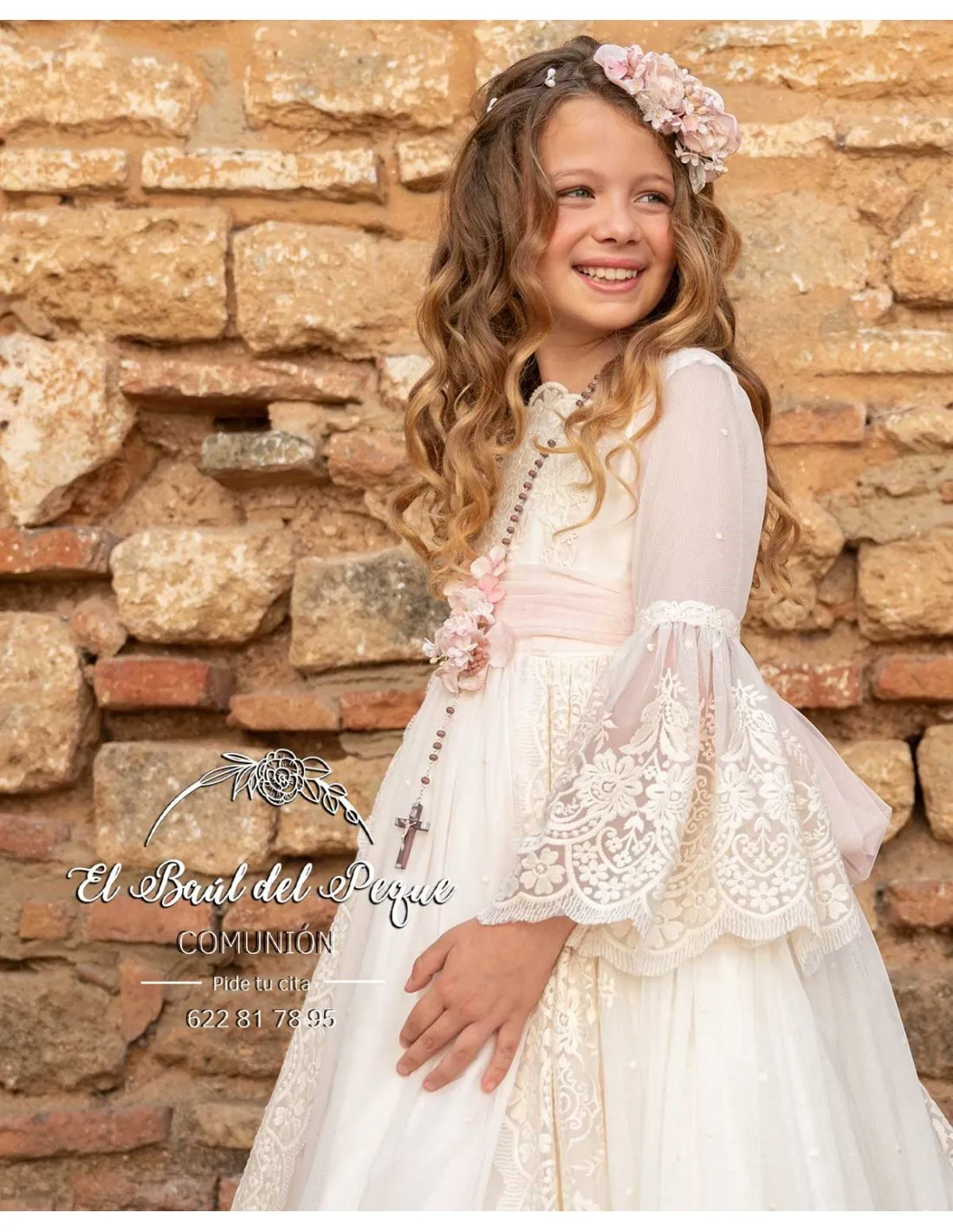 Vestido Comunión Manuela Macías 2024 Modelo Sophie