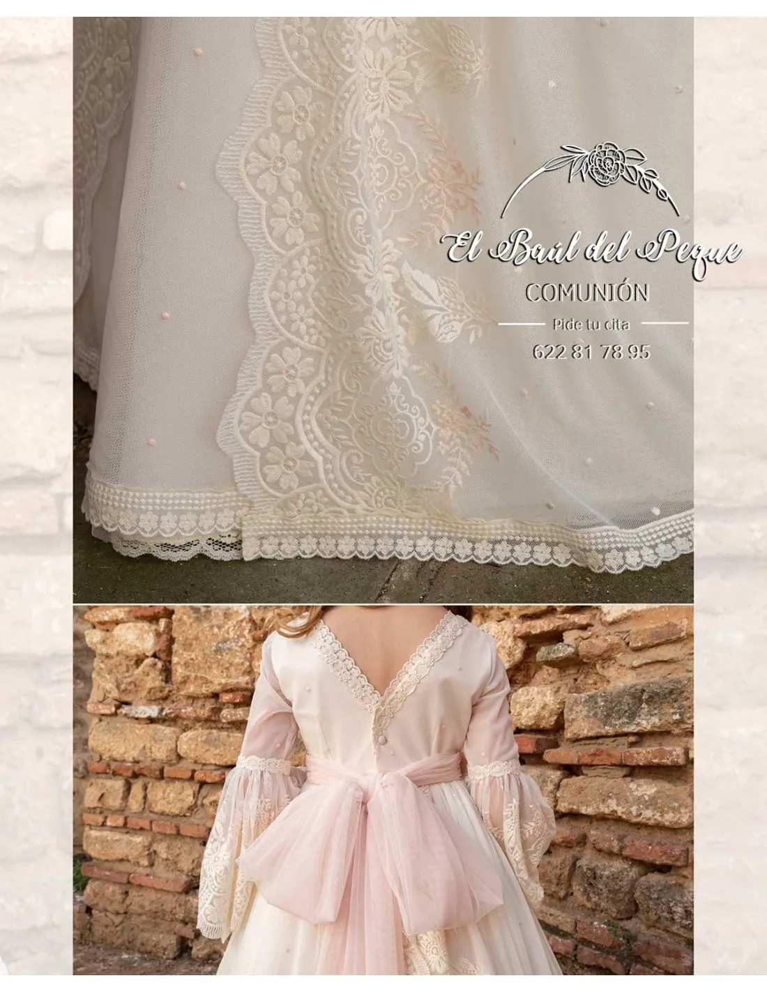 Vestido Comunión Manuela Macías 2024 Modelo Sophie