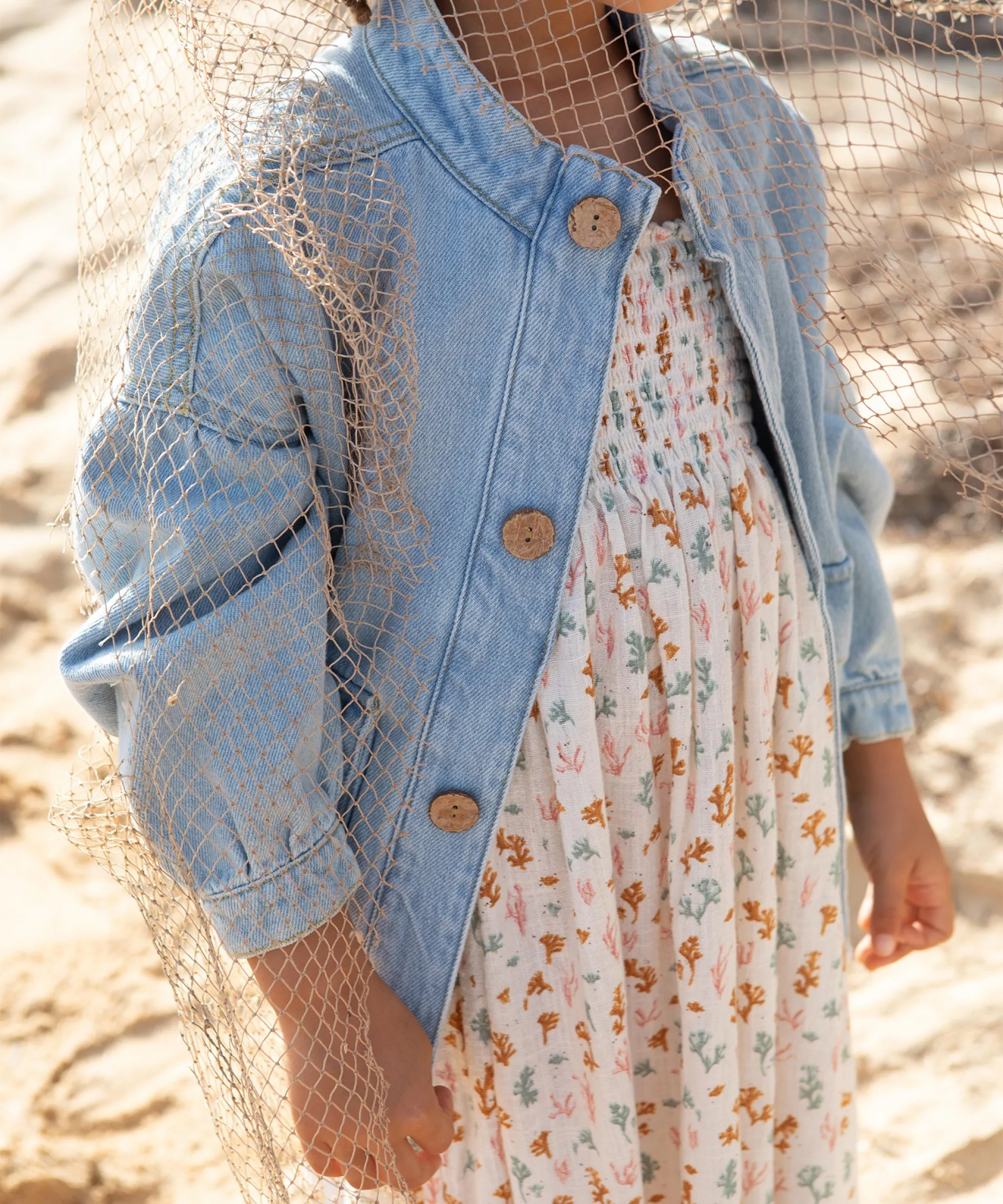 Vestido con goma en el pecho | Textile Art