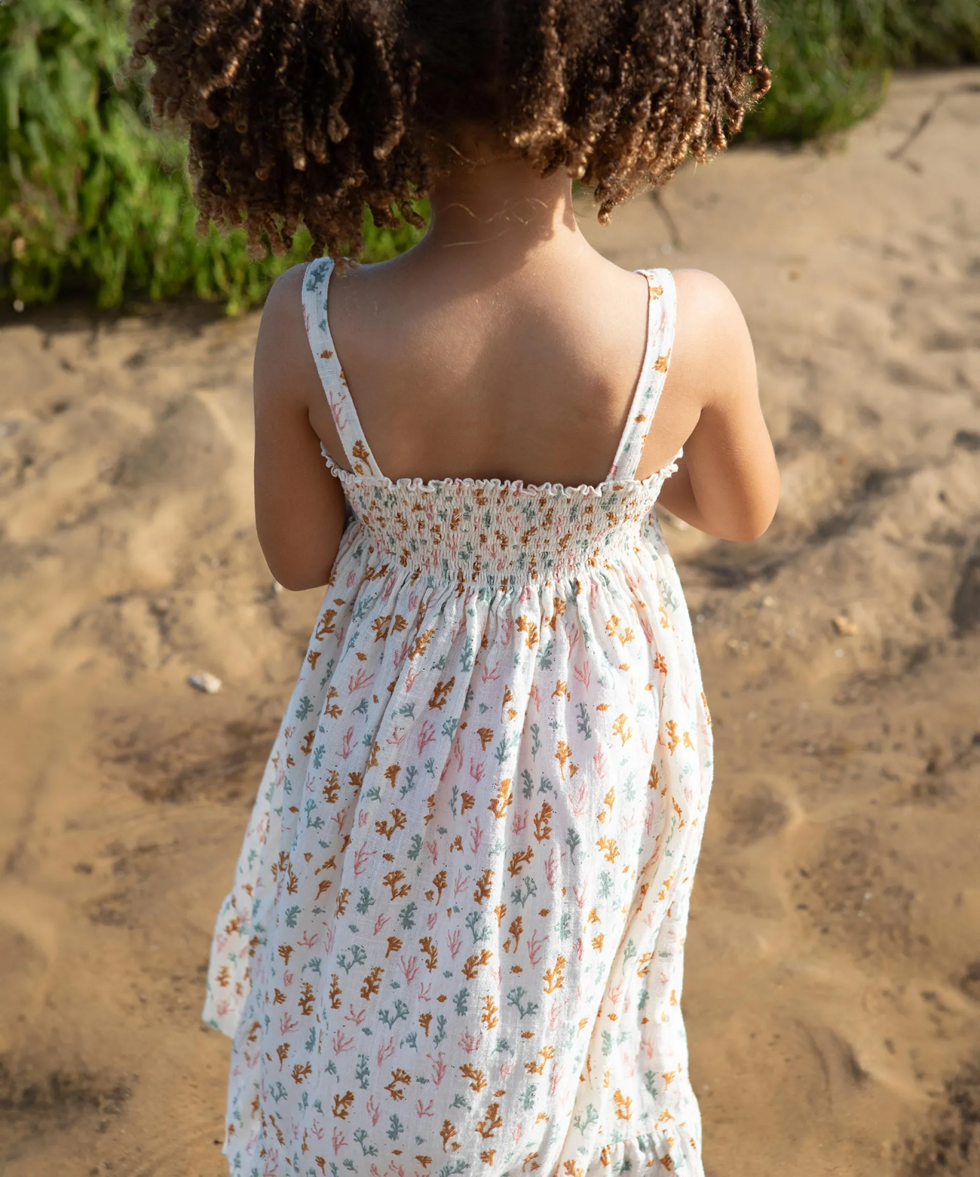 Vestido con goma en el pecho | Textile Art