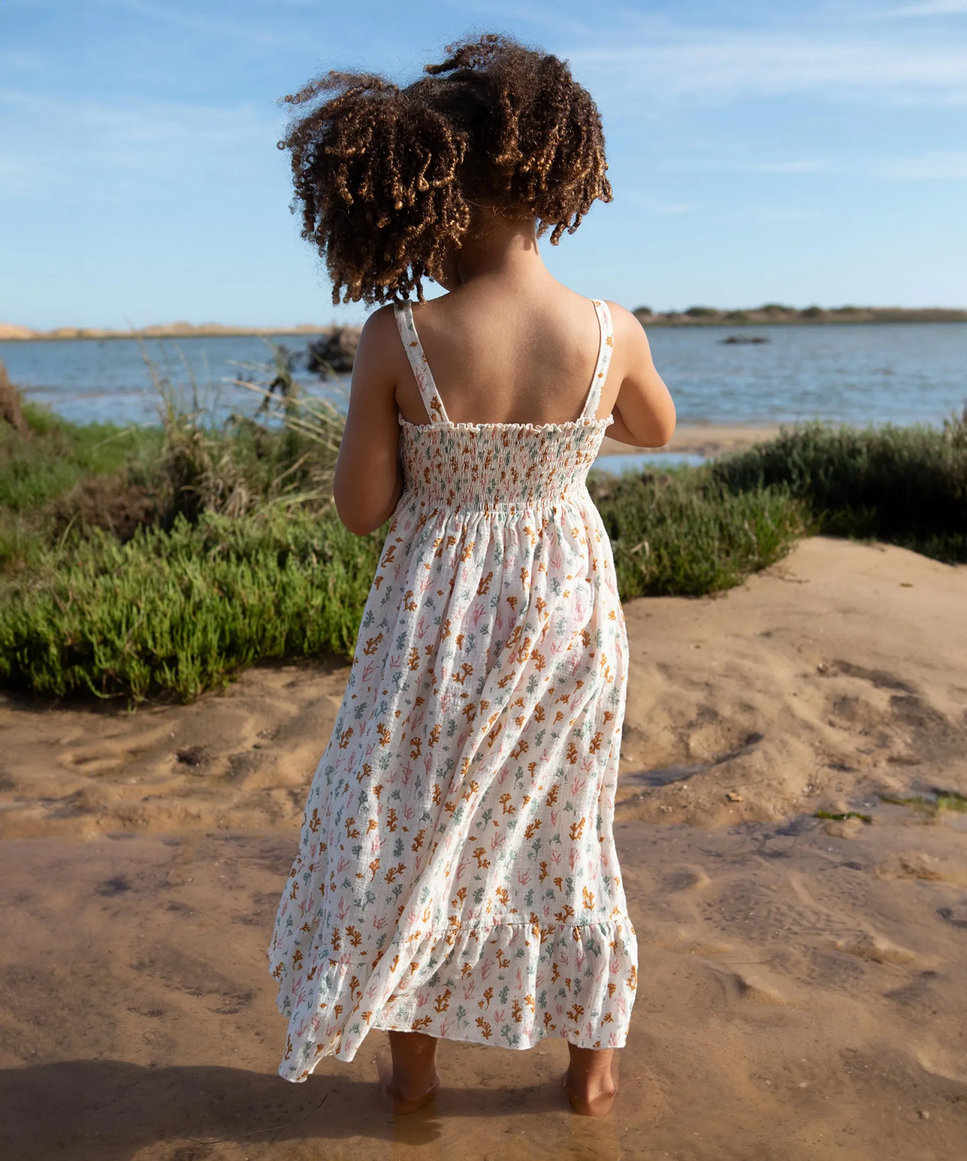 Vestido con goma en el pecho | Textile Art