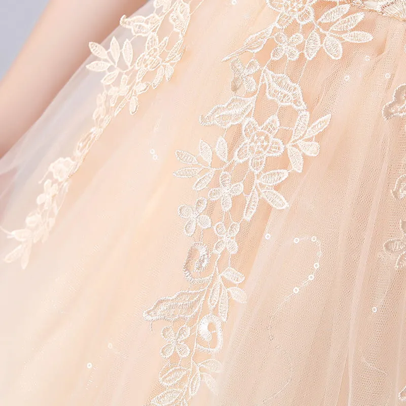 Vestido de niña Evelina beige