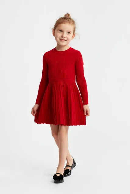 Vestido de niña Nel rojo