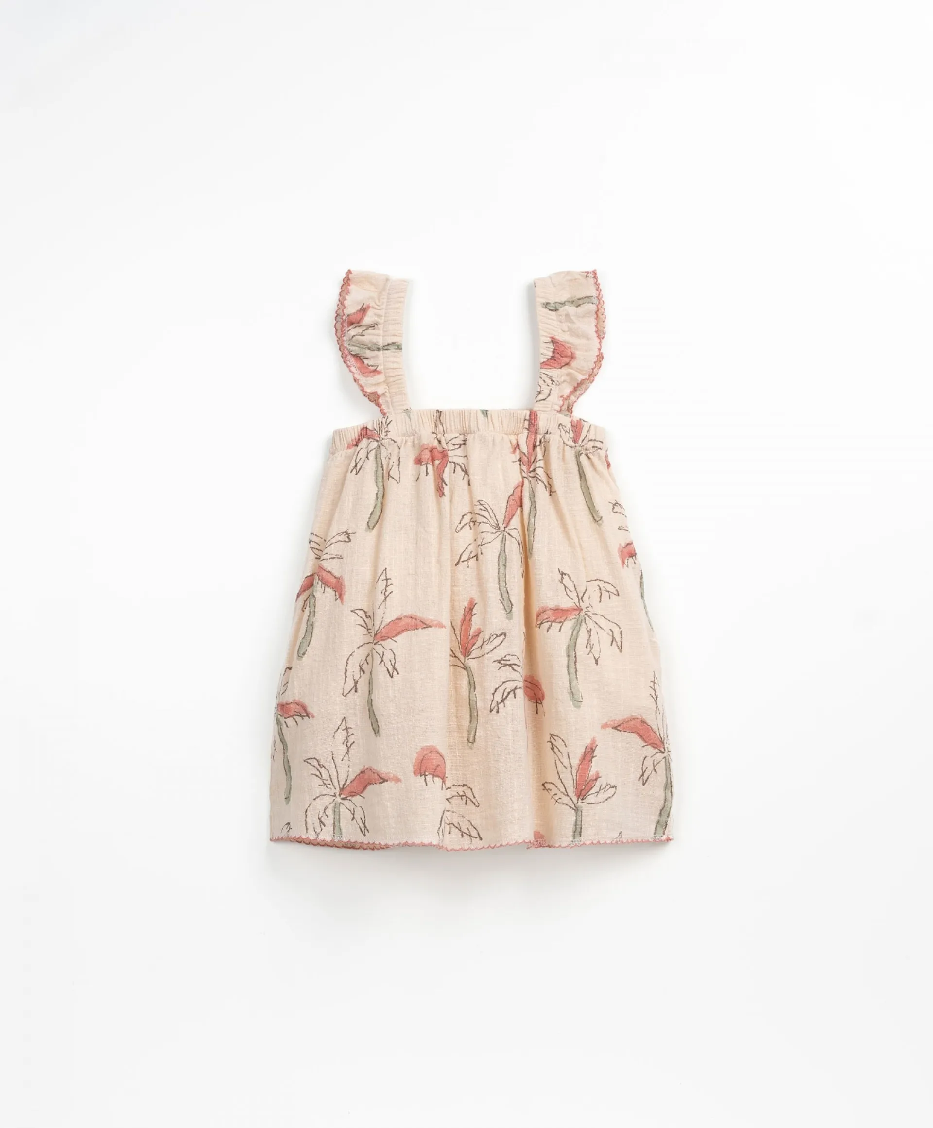 Vestido de tela con efecto voluminoso | Textile Art