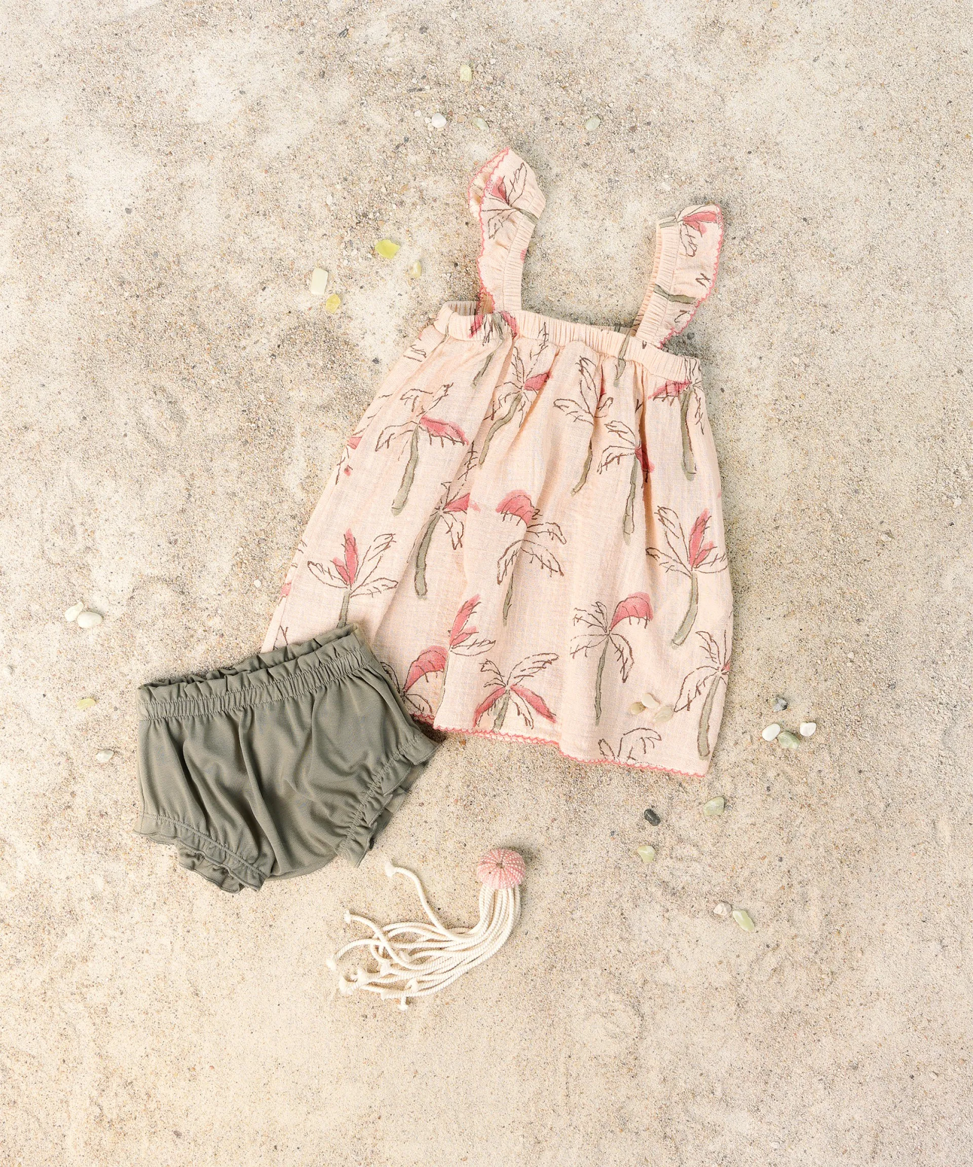 Vestido de tela con efecto voluminoso | Textile Art