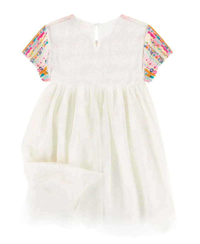 Vestido Niña BILLIEBLUSH Bordado Colores
