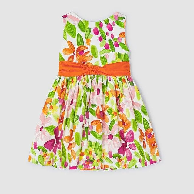 Vestido niña estampado Mayoral