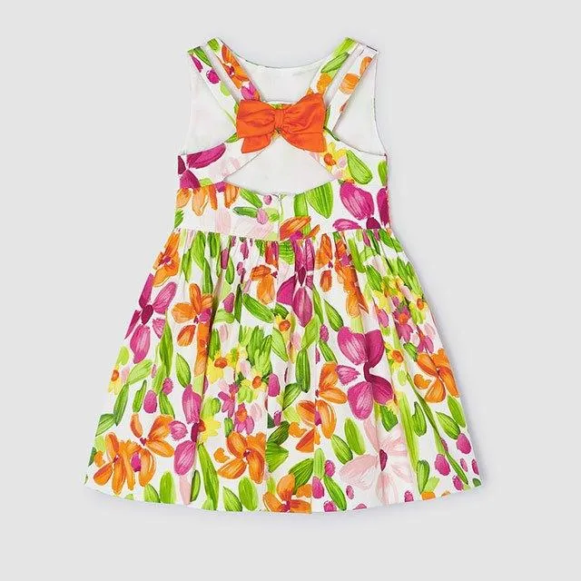 Vestido niña estampado Mayoral