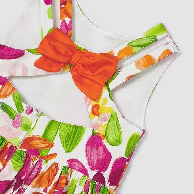 Vestido niña estampado Mayoral