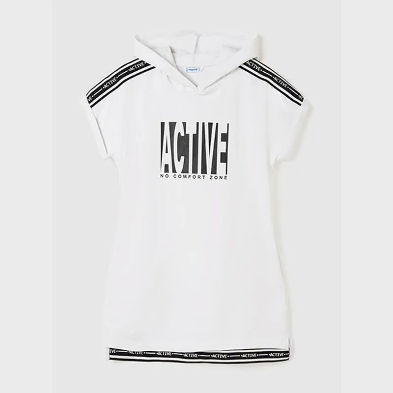 Vestido niña juvenil mensaje Mayoral