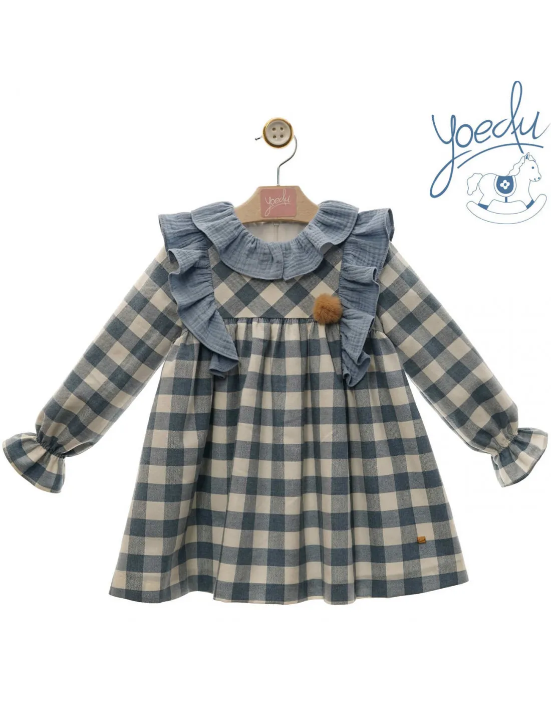 Vestido niña Nieves de Yoedu invierno