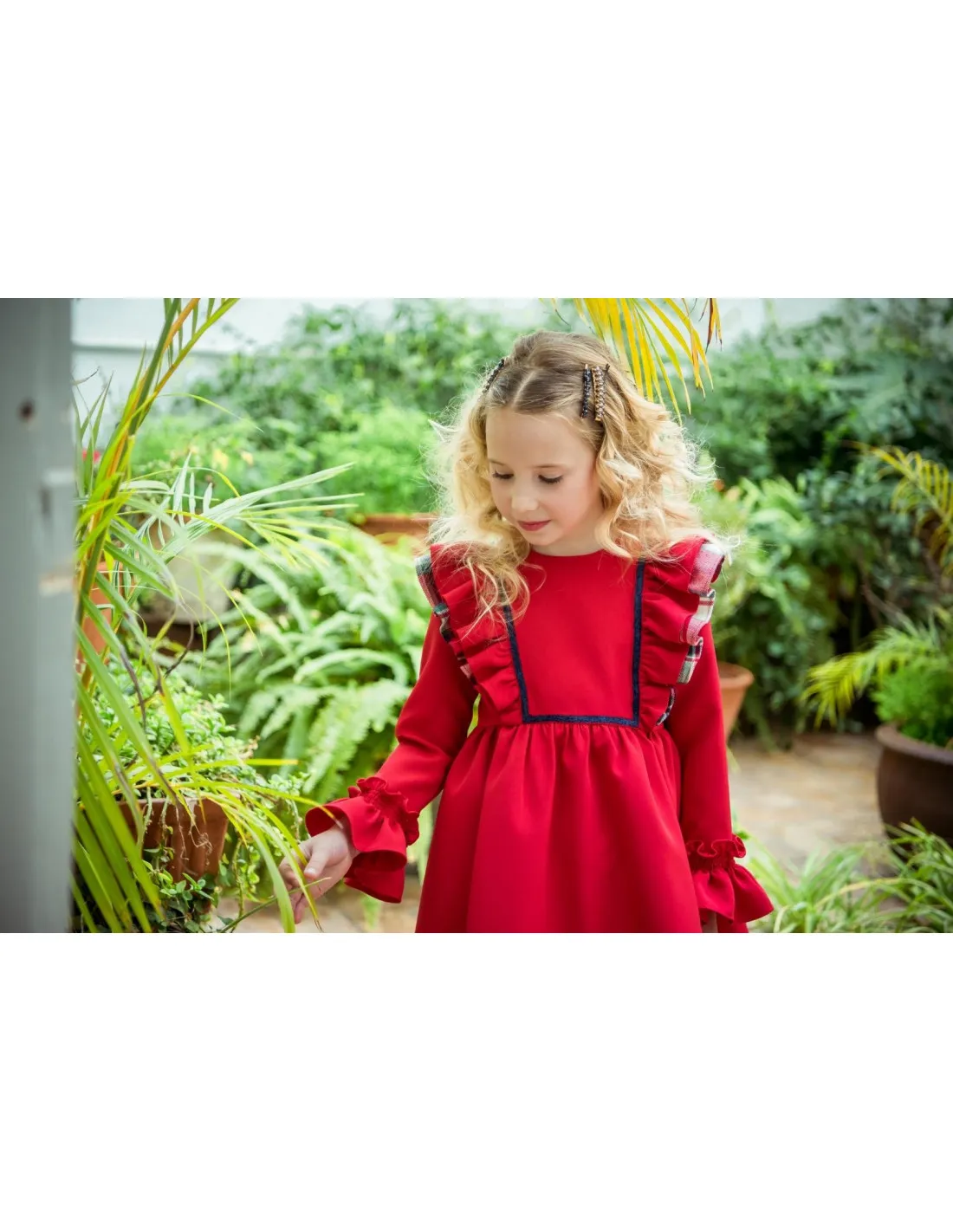 Vestido niña Noel de Yoedu invierno