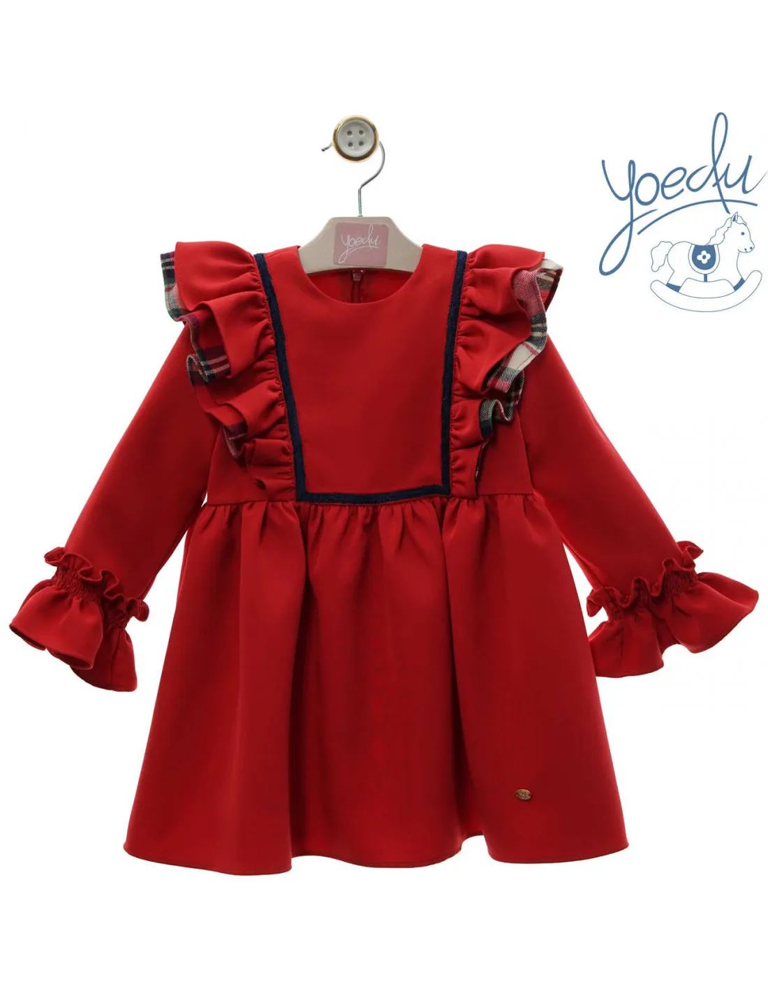 Vestido niña Noel de Yoedu invierno
