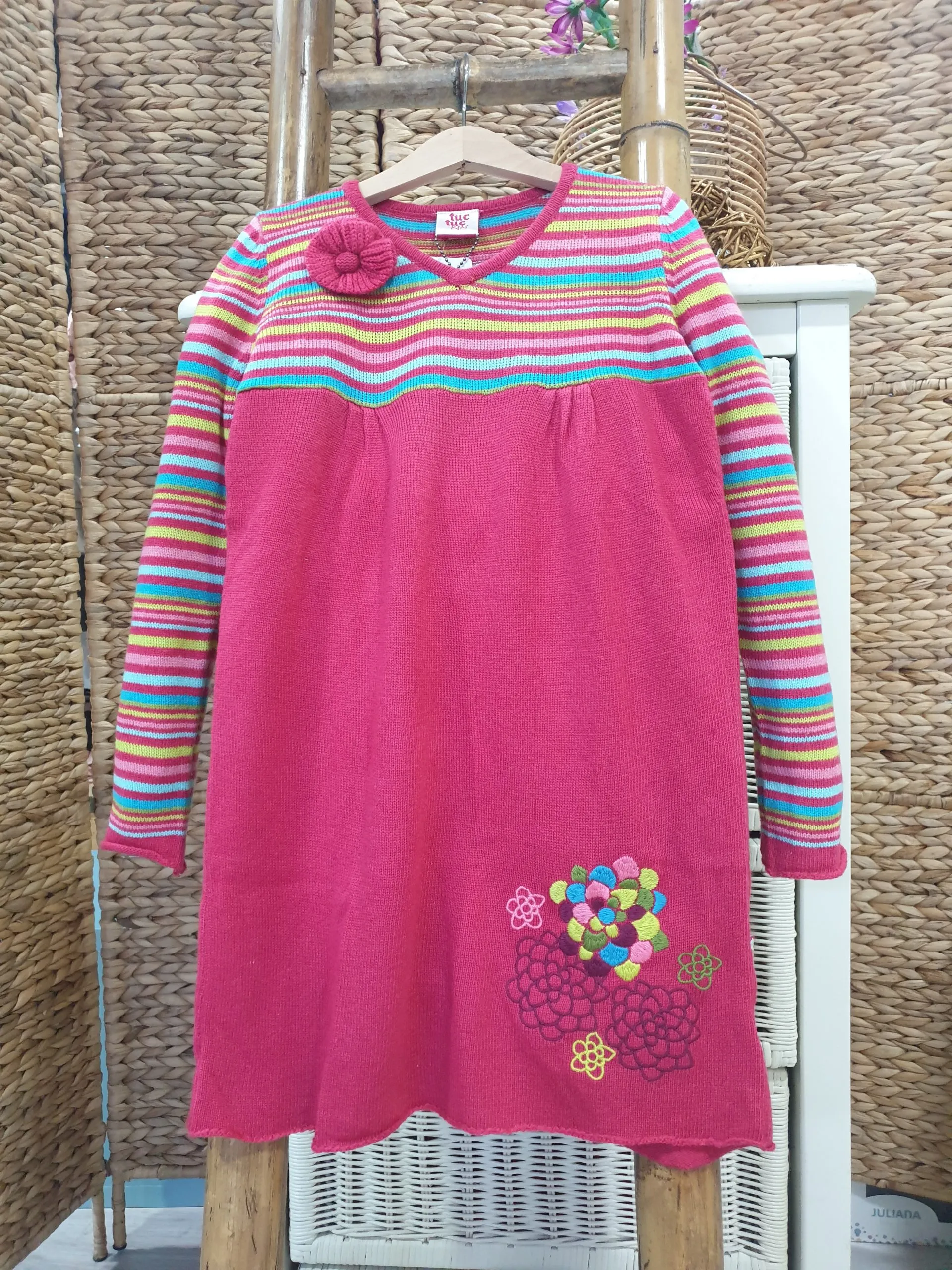 Vestido Niña punto TucTuc R190140